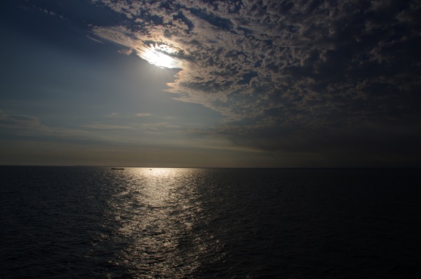 Sunset from the Ship
