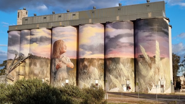 Kimba SA Silo Art
