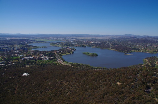 Canberra from Telstra tower
