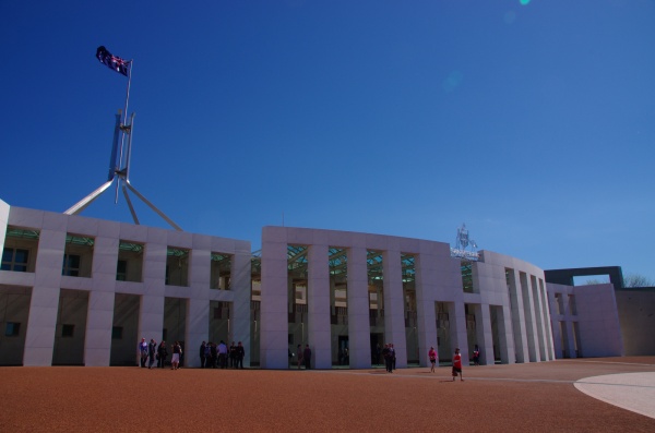 Canberra parliament house
