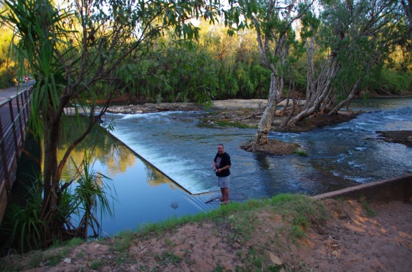 Fishing in Katherine
