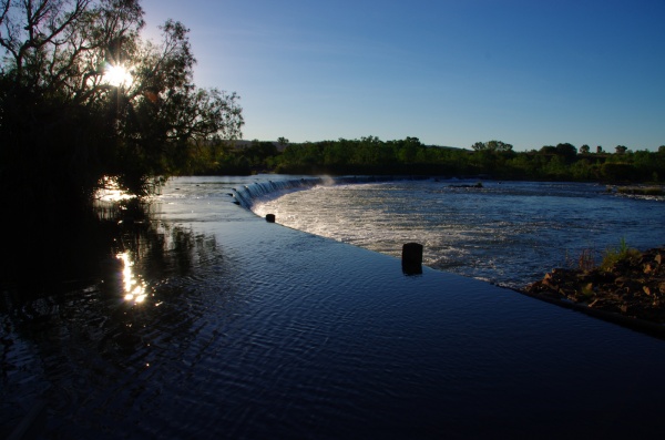 Ivanhoe River crossing
