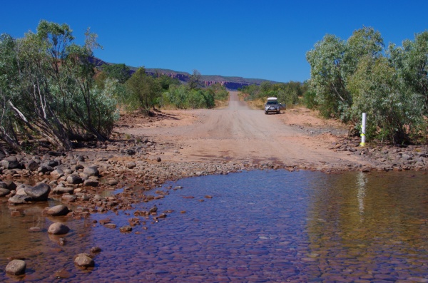 Pentecost River WA - Stuck with power steering issue, Nice place to be stuck ;-)

