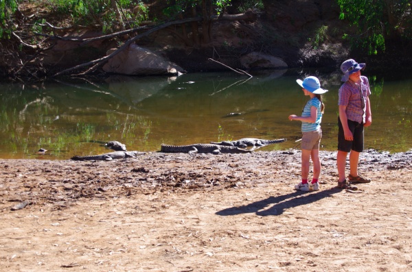 Windjana Gorge - WA - NOT my Kids.! 
