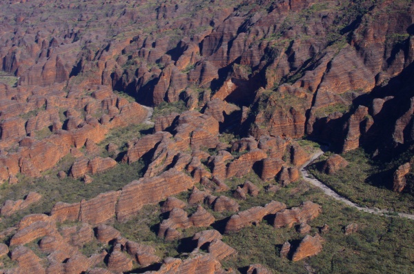 bungle bungle range - WA - Via Helicopter
