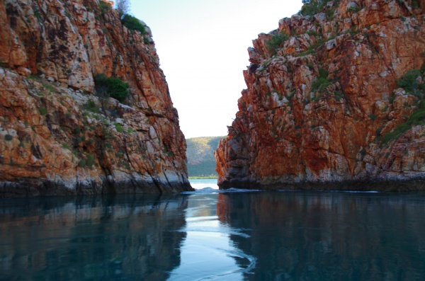 Derby Horizontal Falls tour - from the Boat.
