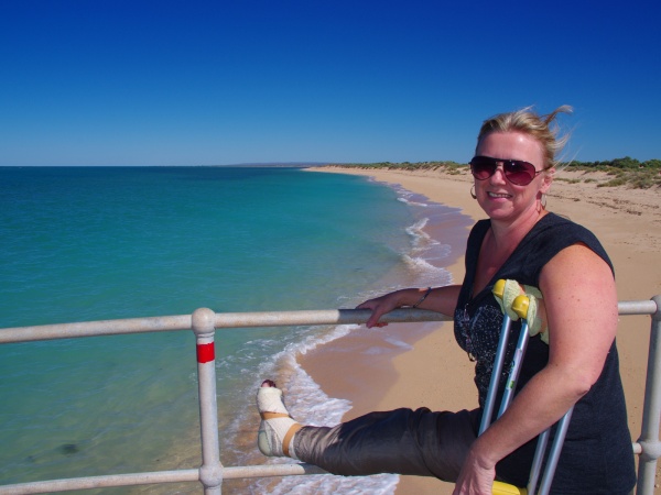 Exmouth, WA. Beach - Deb.
