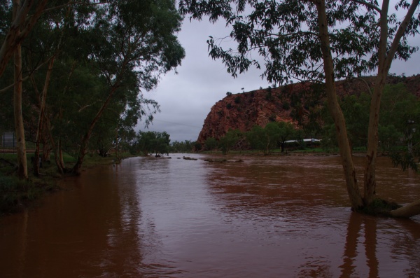 Todd River Alice Springs, NT.
