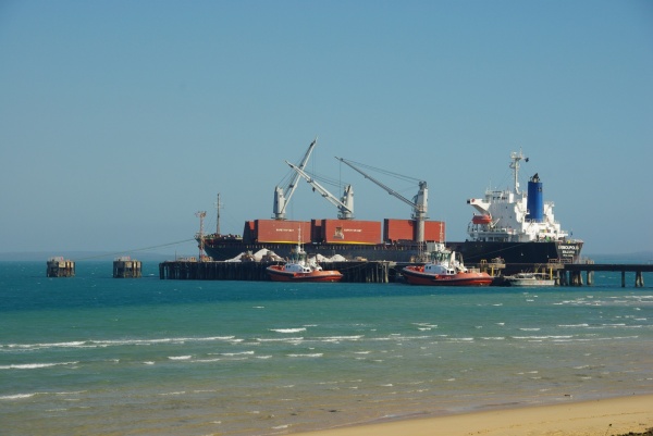 Gove Mine ship
