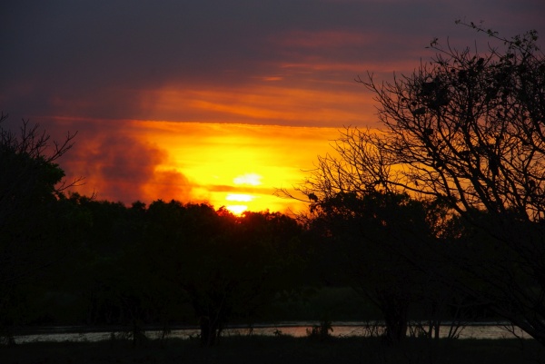 4 Mile Hole - Sunset.
