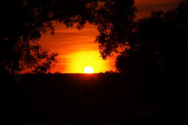 Birdsville sunset
